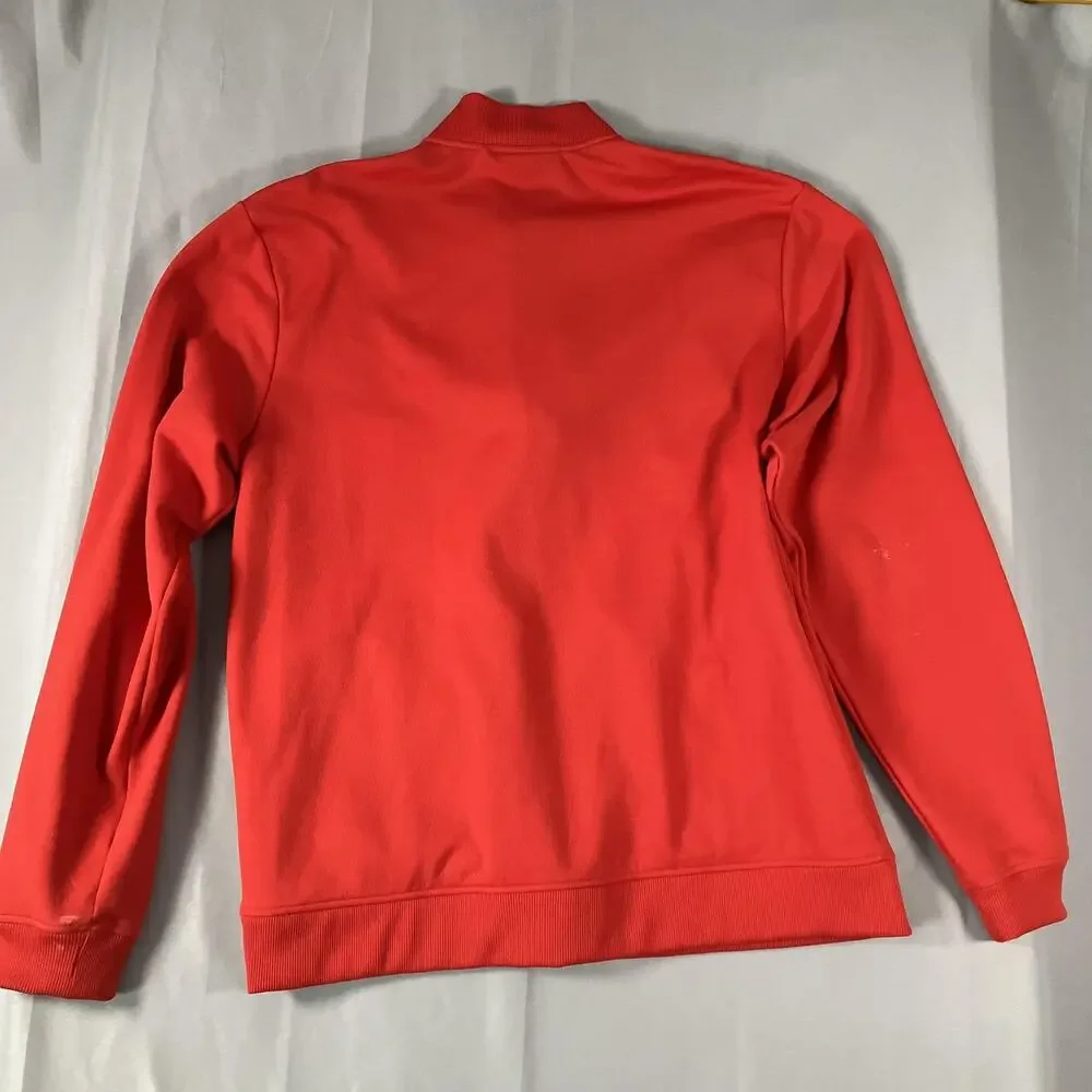Under Armour Jacket Mens XL Red‎ Blue Full Zip Track Fleece Lined 1243201
